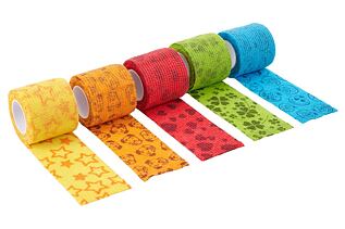 Elastické samodržící obinadlo Fun-Flex care 5 cm x 4,5 m